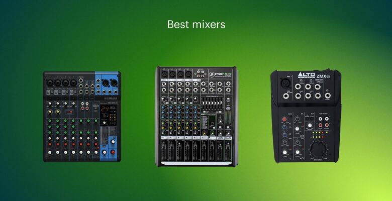 best audio mixers